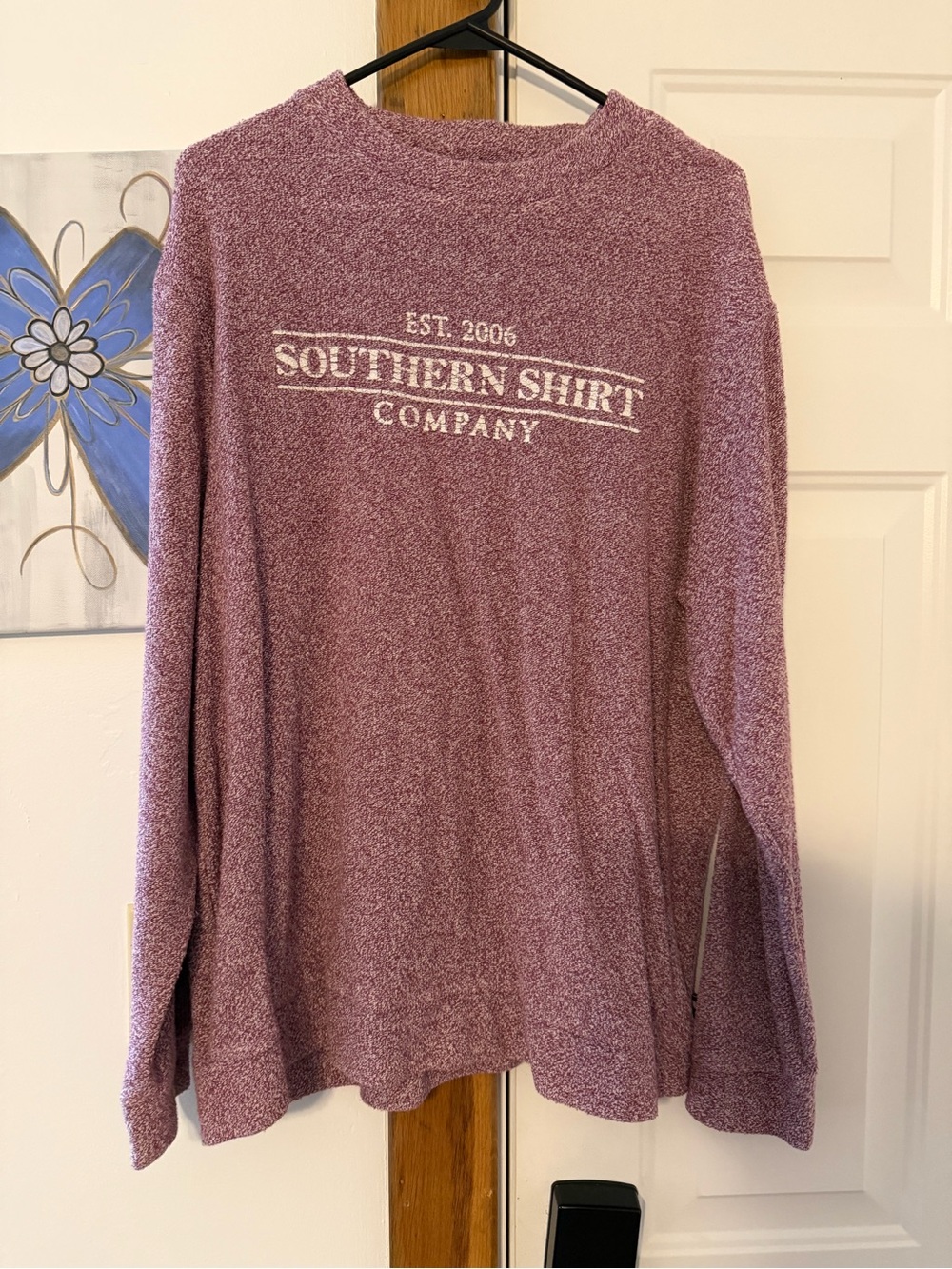 The Southern Shirt Company Mauve Crewneck Sweater size L
